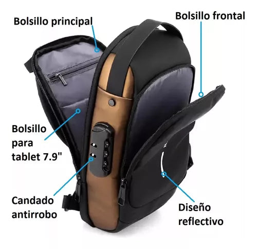 BOLSO DEPORTIVO ANTIRROBO